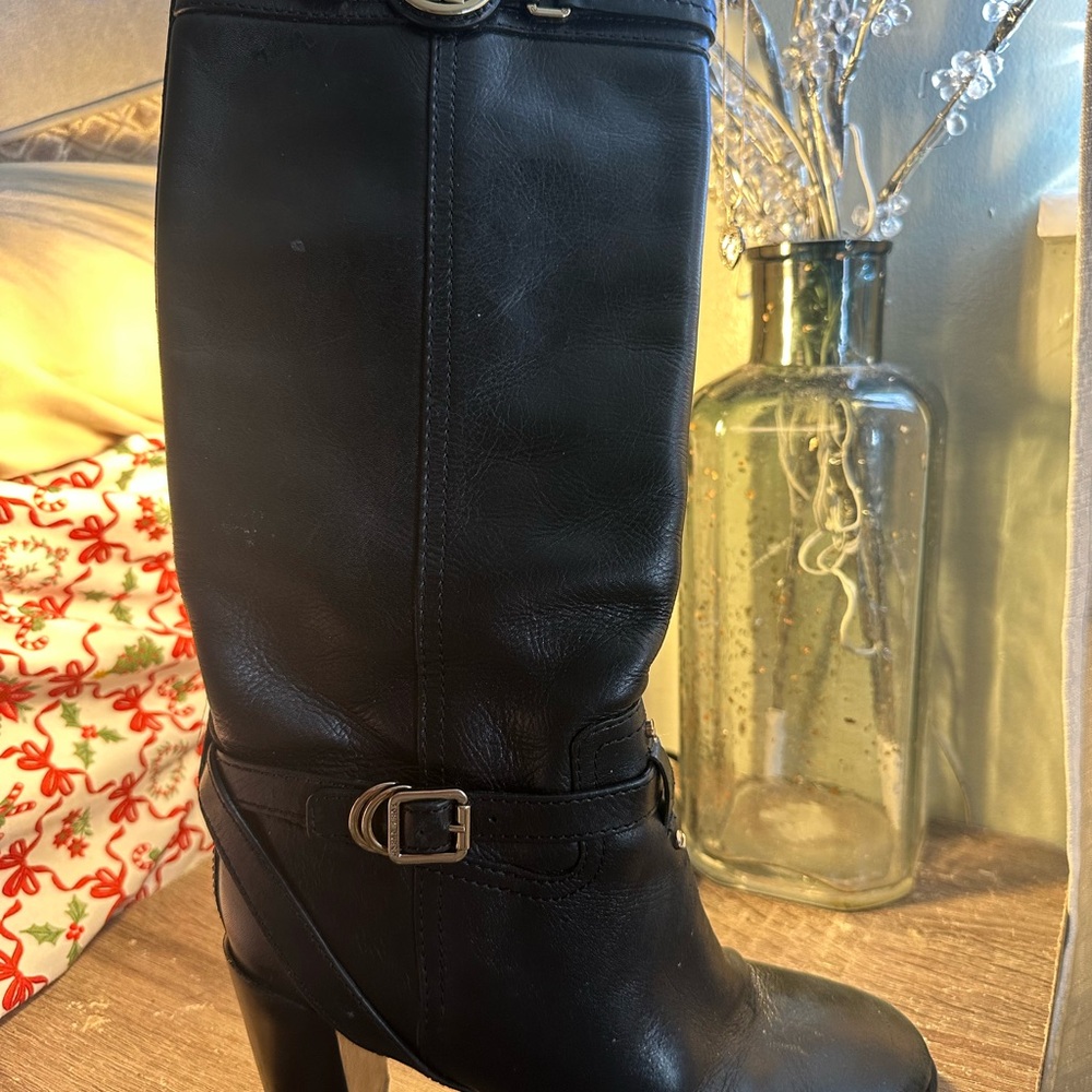 Tory Burch Black Heeled Boots